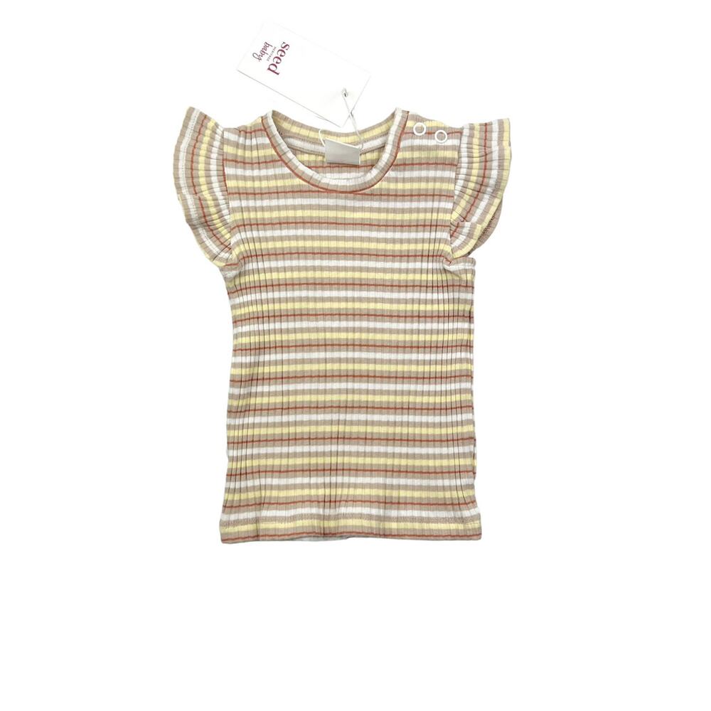 NWT Seed Heritage Baby Striped Ribbed Shirt